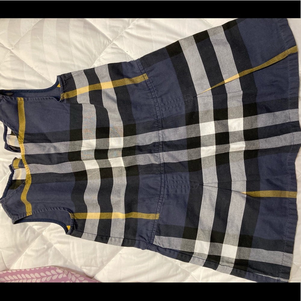 💯 Authentic Burberry kids blue dress edition